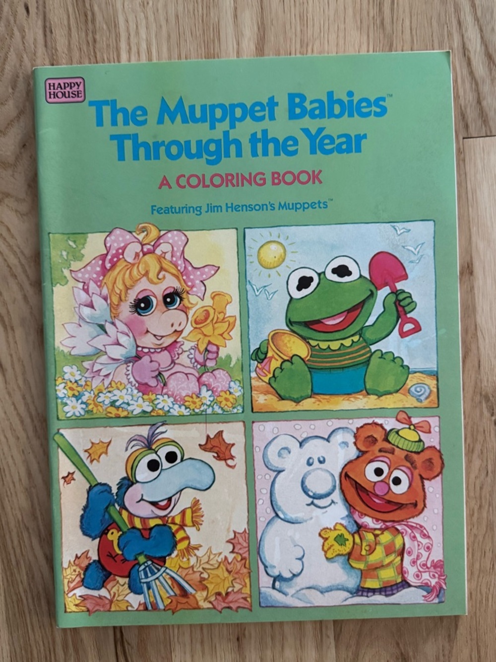 The Muppet Babies Through the Year Coloring Book